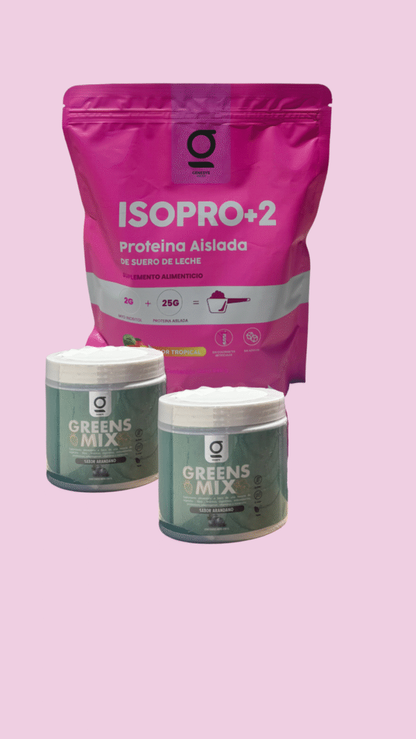 Combo IsoPro + 2 Greens Mix