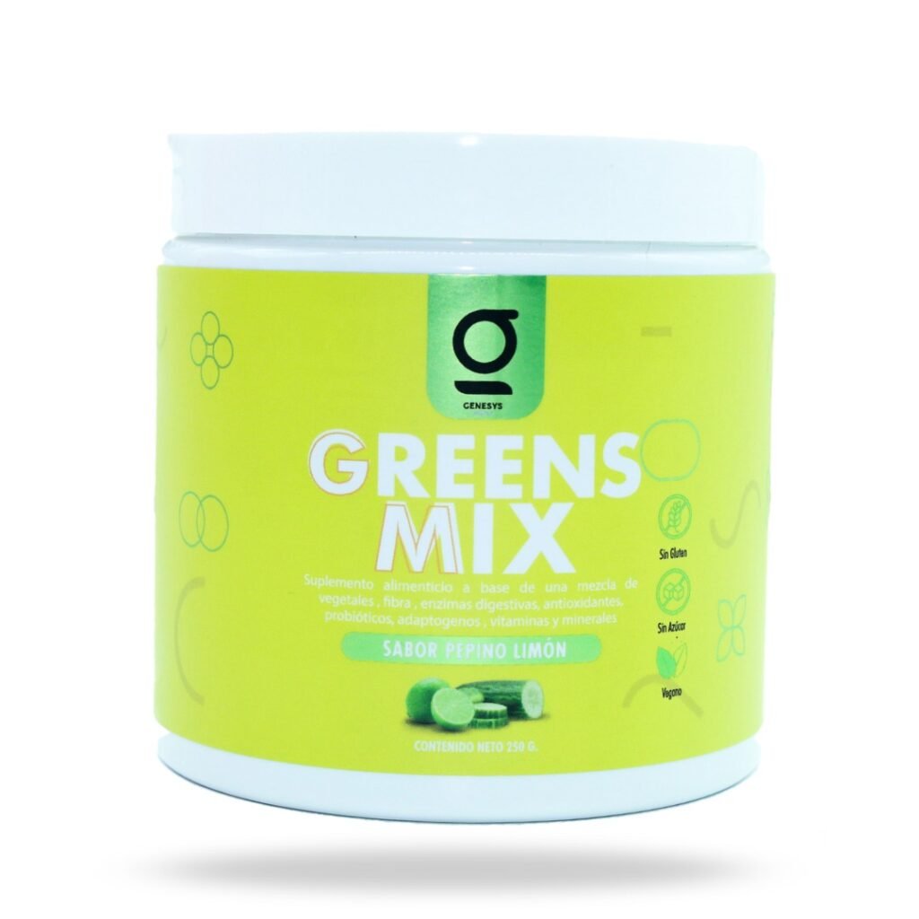 Greens Mix (Pepino-Limón)