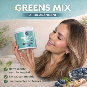 Greens Mix – Mezcla vegetal para uso diario (Arándano)